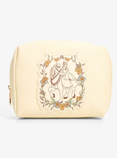 Disney Beauty and the Beast Belle & Philippe Cosmetic Bag — BoxLunch Exclusive