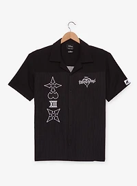 Disney Kingdom Hearts Striped Woven Button-Up - BoxLunch Exclusive