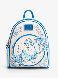Loungefly Disney Cinderella Tonal Portrait Mini Backpack - BoxLunch Exclusive