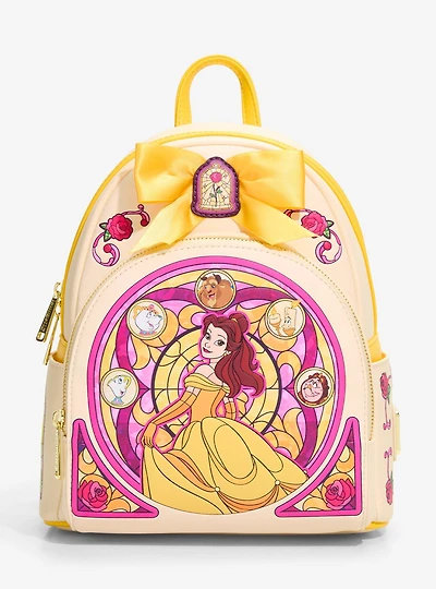 Disney Beauty and the Beast Belle Stained Glass Mini Backpack — BoxLunch Exclusive