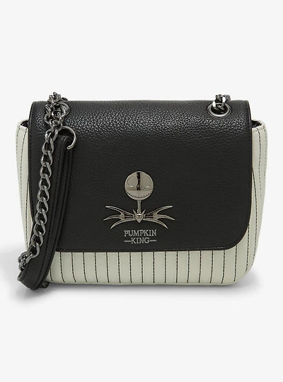 Loungefly Disney The Nightmare Before Christmas Jack Skellingotn Crossbody Bag - BoxLunch Exclusive