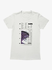 Alien Xenomorph Scan Womens T-Shirt