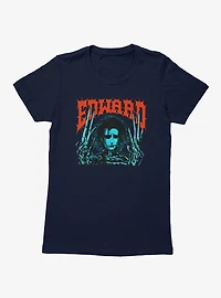 Edward Scissorhands Metal Womens T-Shirt