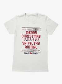 Home Alone Filthy Animal Womens T-Shirt