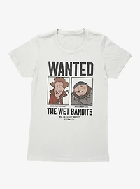 Home Alone Wanted The Wet Bandits Womens T-Shirt