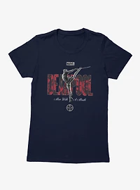 Marvel Deadpool Merc With A Mouth Pose Womens T-Shirt BoxLunch Exclusive