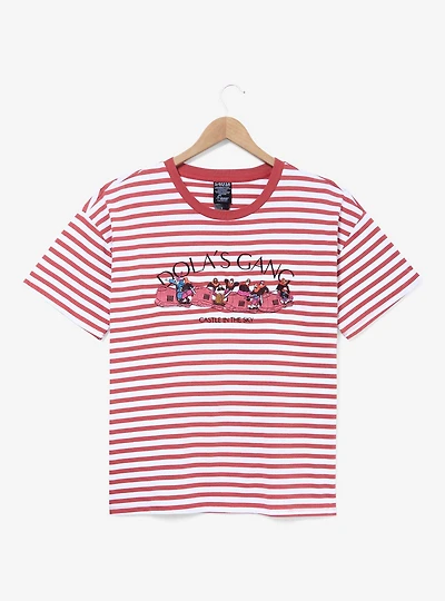 Studio Ghibli® Castle the Sky Dola's Gang Striped Women's Plus T-Shirt - BoxLunch Exclusive
