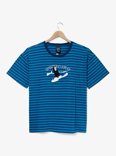 Studio Ghibli® Spirited Away No-Face Striped Women's Plus T-Shirt - BoxLunch Exclusive