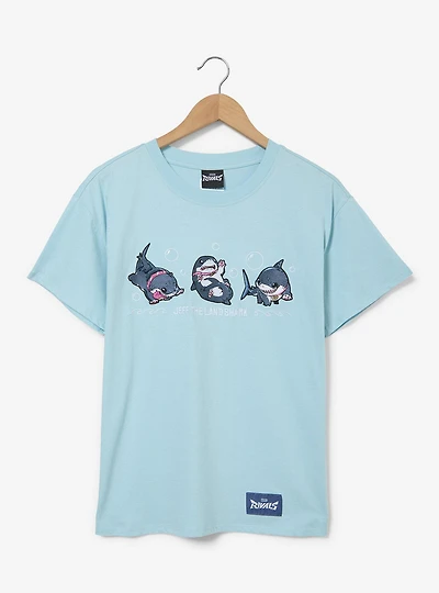 Marvel Rivals Jeff the Land Shark Embroidered Women's Plus T-Shirt - BoxLunch Exclusive