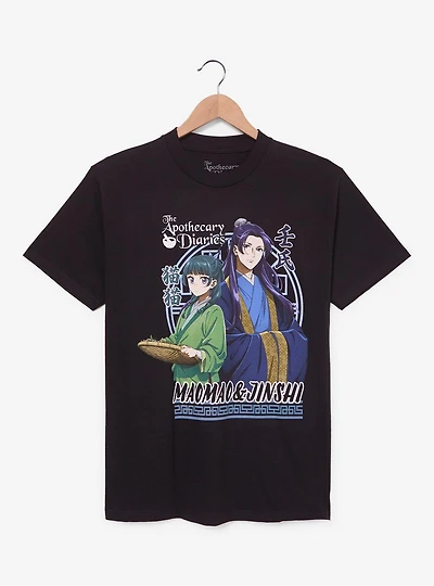 The Apothecary Diaries Maomao and Jinshi Portrait T-Shirt - BoxLunch Exclusive