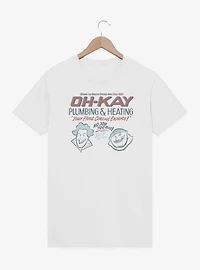Home Alone Oh-Kay Plumbing & Heating T-Shirt