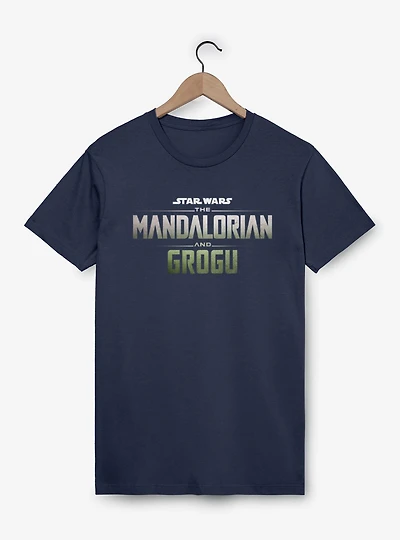 The Mandalorian And Grogu Movie Logo Full Color T-Shirt