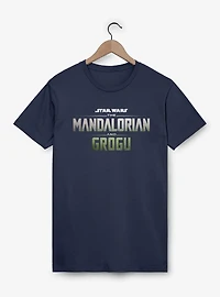The Mandalorian And Grogu Movie Logo Full Color T-Shirt