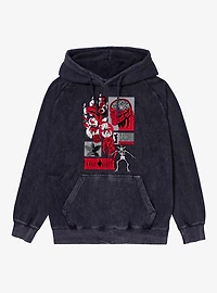 Stranger Things Demogorgon & Vecna Anatomy Mineral Wash Hoodie