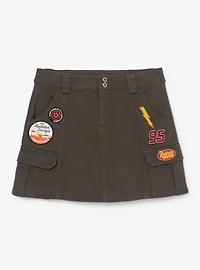 Disney Pixar Cars Lightning McQueen Patches Plus Cargo Skirt - BoxLunch Exclusive
