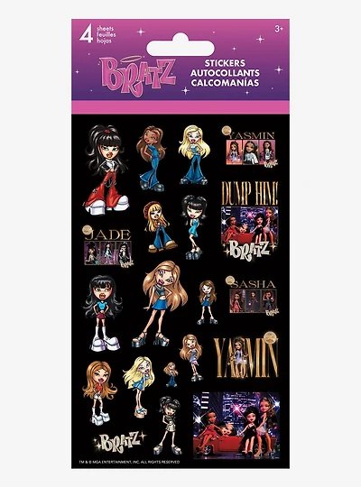 Bratz Character Sticker Sheet