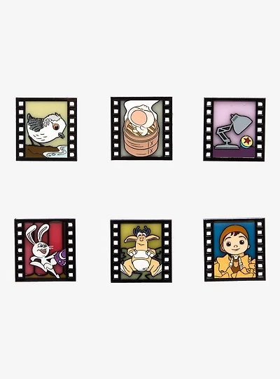 Loungefly Disney Pixar Shorts Film Strip Blind Box Enamel Pin - BoxLunch Exclusive