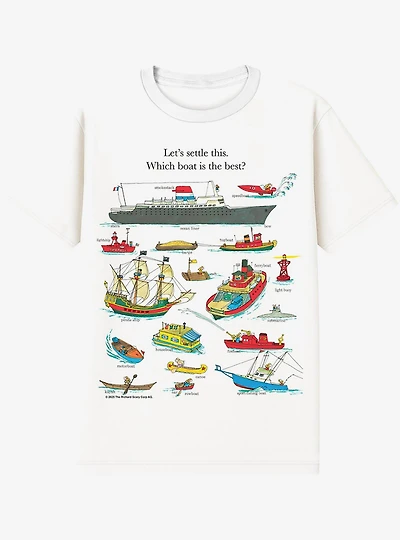 Richard Scarry Best Boat T-Shirt