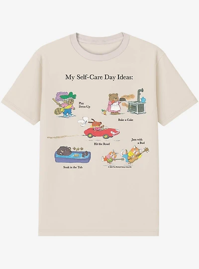 Richard Scarry Self Care Ideas T-Shirt