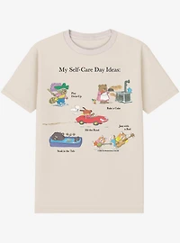 Richard Scarry Self Care Ideas T-Shirt