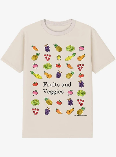 Richard Scarry Fruits And Veggies T-Shirt