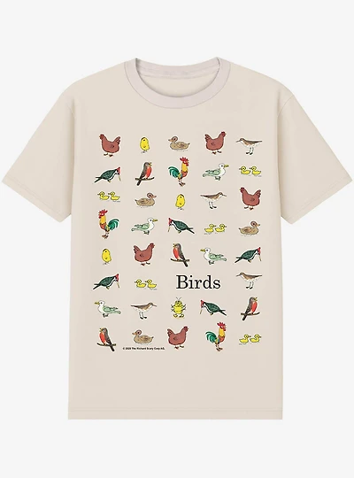 Richard Scarry Birds Variety T-Shirt
