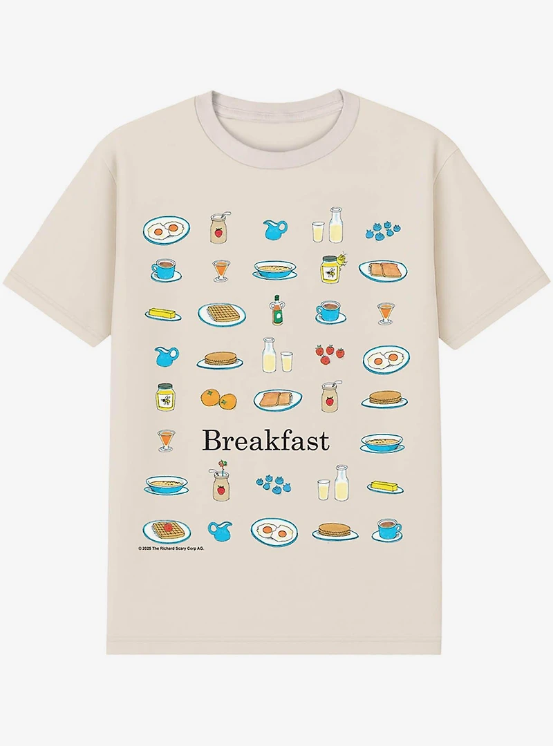 Richard Scarry Breakfast Options T-Shirt