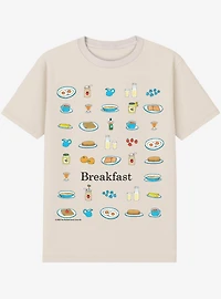Richard Scarry Breakfast Options T-Shirt