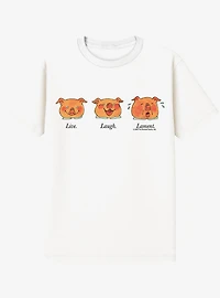 Richard Scarry Live, Laugh, Lament Pigs T-Shirt