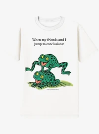 Richard Scarry Jump To Conclusions Frogs T-Shirt