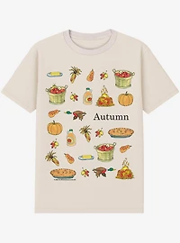 Richard Scarry Autumn Vibes T-Shirt