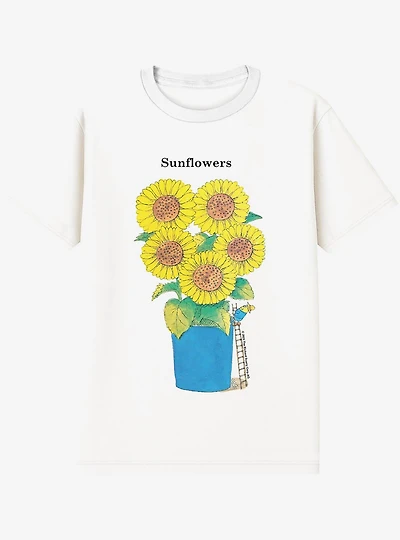 Richard Scarry Sunflower Vase T-Shirt