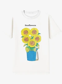 Richard Scarry Sunflower Vase T-Shirt