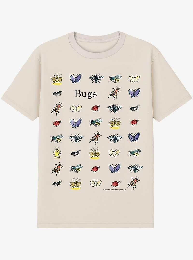 Richard Scarry Bugs Variety T-Shirt