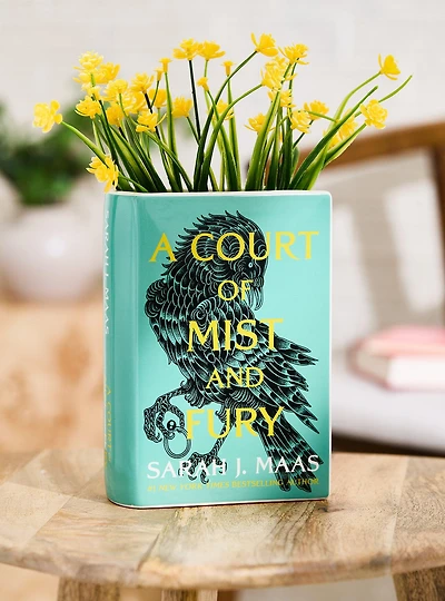 A Court of Mist and Fury Book Figural Vase