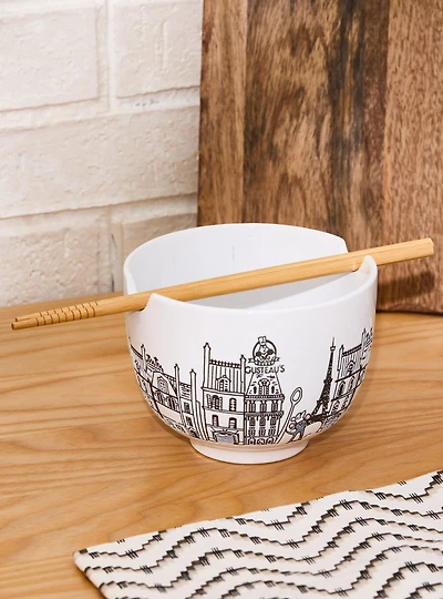 Disney Pixar Ratatouille Remy Paris Ramen Bowl with Chopsticks - BoxLunch Exclusive