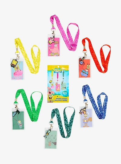 SpongeBob SquarePants Characters Blind Bag Lanyard