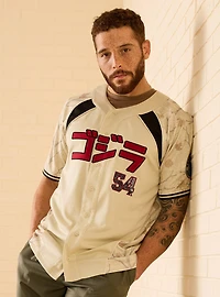 Godzilla Botanical Baseball Jersey — BoxLunch Exclusive