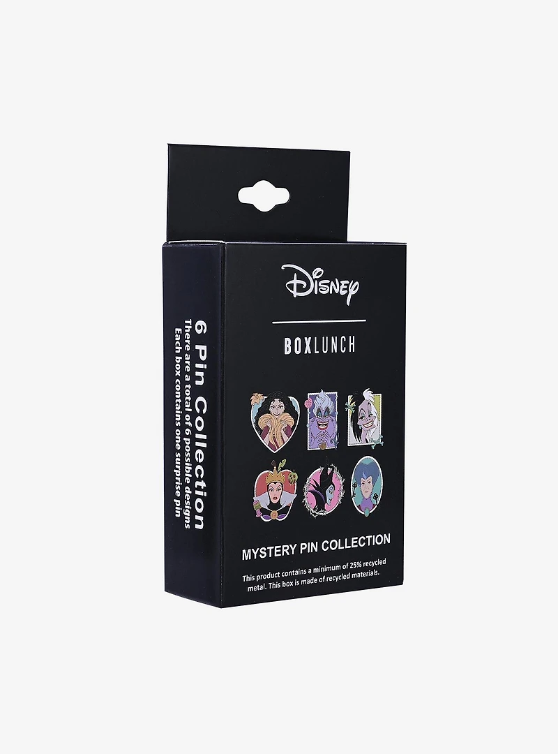 Disney Villains Portrait Blind Box Enamel Pin — BoxLunch Exclusive