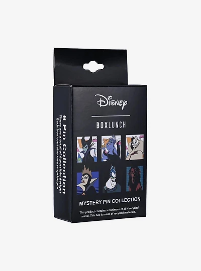Disney Villains Retro Midnight Blind Box Enamel Pin - BoxLunch Exclusive