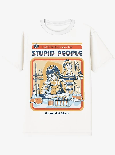 Steven Rhodes A Cure For Stupid People T-Shirt