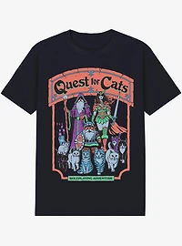 Steven Rhodes Quest for Cats T-Shirt