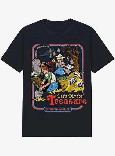 Steven Rhodes Let's Dig for Treasure T-Shirt