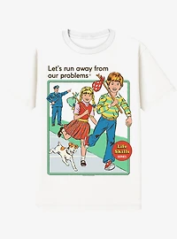 Steven Rhodes Let's Run Away T-Shirt