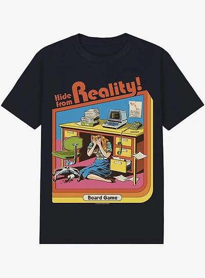 Steven Rhodes Hide from Reality T-Shirt
