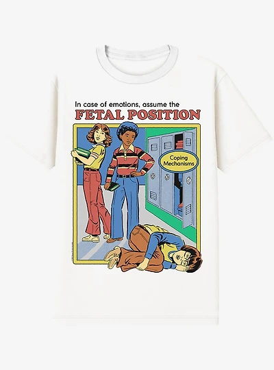 Steven Rhodes Assume The Fetal Position T-Shirt