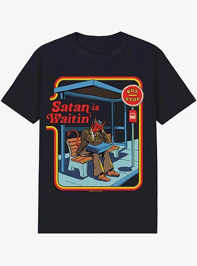 Steven Rhodes Satan is Waitin' T-Shirt