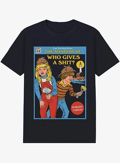 Steven Rhodes Who Gives a Shit T-Shirt
