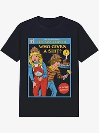 Steven Rhodes Who Gives a Shit T-Shirt