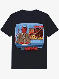Steven Rhodes Breaking News T-Shirt